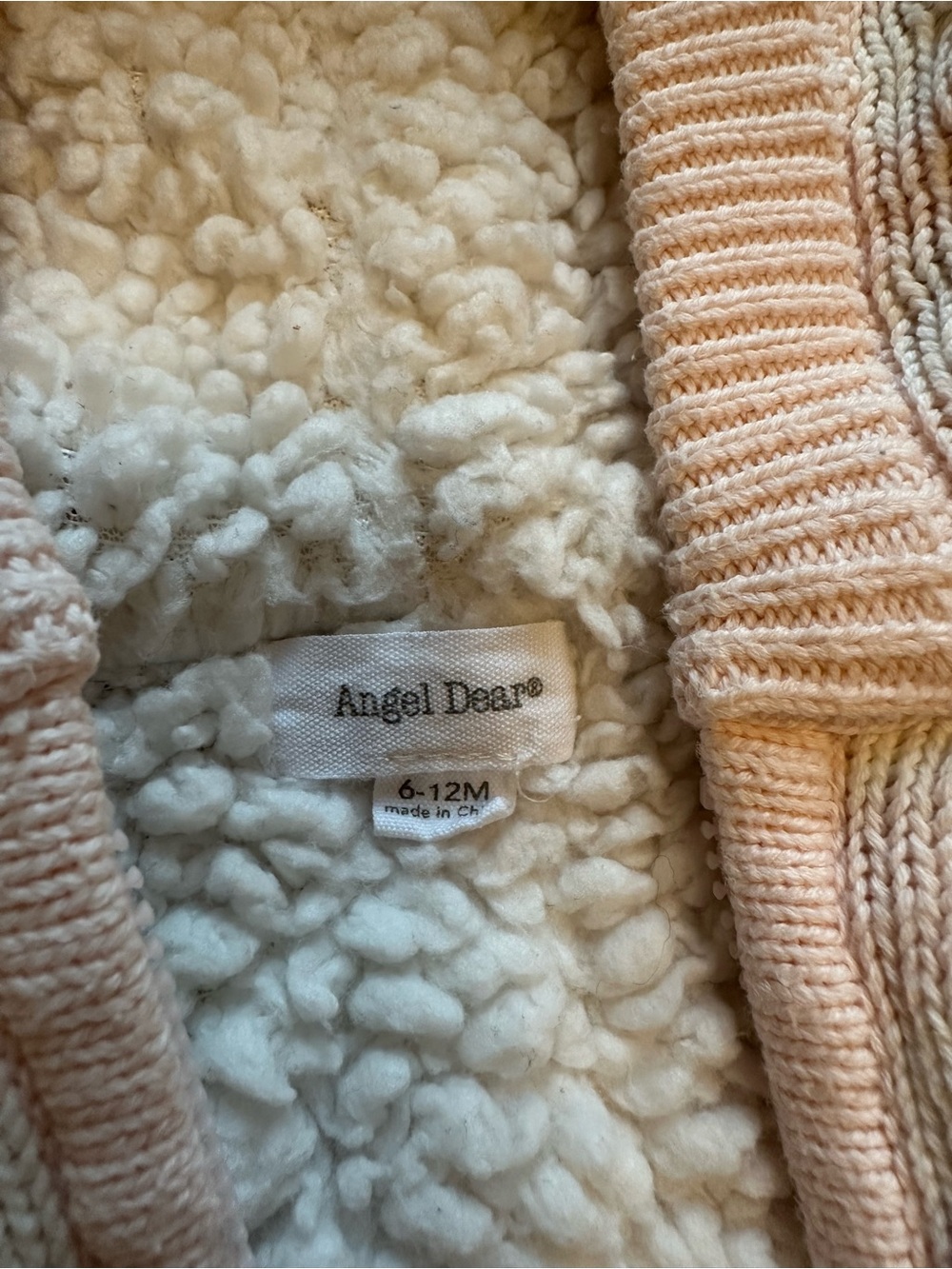 Angel Dear Pink Sherpa-Lined Hooded Jacket - Picture 2 of 3